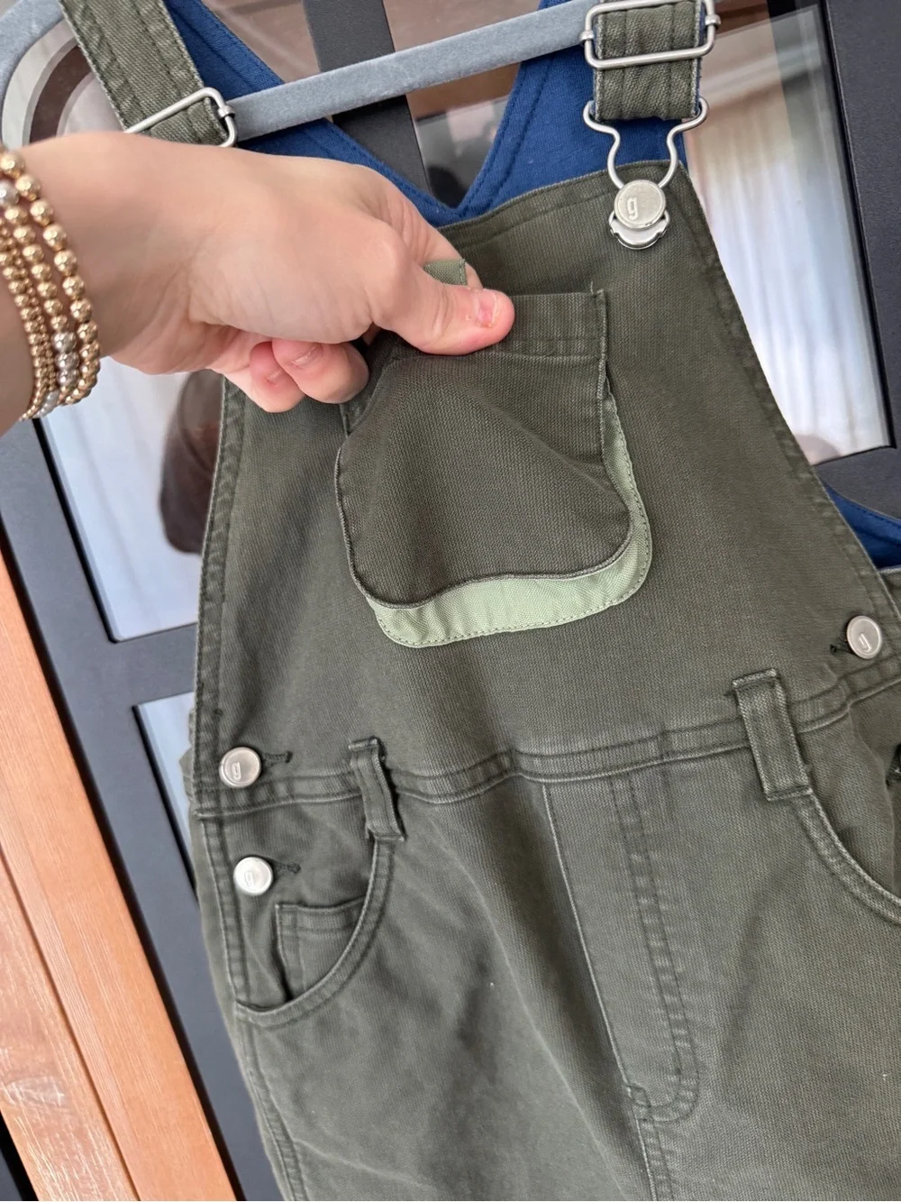 Vintage 2002 Gymboree overalls olive green toddler boy jumpsuit cargo y2k denim